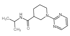 N-propan-2-yl-1-pyrimidin-2-ylpiperidine-3-carboxamide CAS:605624-20-2 第1张