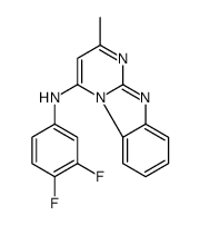 N-(3,4-Difluorophenyl)-2-methylpyrimido[1,2-a]benzimidazol-4-amin e