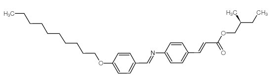 P-Decyloxybenzylidene p-Aminocinnamic Acid l-2-Methylbutyl Ester