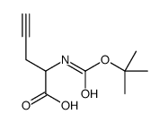 2-[(2-methylpropan-2-yl)oxycarbonylamino]pent-4-ynoic acid