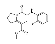 methyl 6-(2-bromoanilino)-5-oxo-2,3-dihydro-1H-indolizine-8-carboxylate