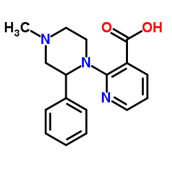 2-(4-Methyl-2-phenylpiperazin-1-yl)nicotinic Acid CAS:61338-13-4 manufacturer price 第1张