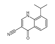 4-oxo-8-propan-2-yl-1H-quinoline-3-carbonitrile