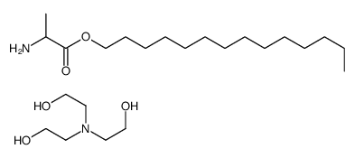 2-[bis(2-hydroxyethyl)amino]ethanol,tetradecyl 2-aminopropanoate CAS:61791-98-8 第1张