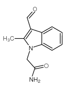 2-(3-Formyl-2-methyl-1H-indol-1-yl)acetamide