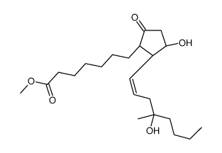 methyl 7-[(1R,2R,3R)-3-hydroxy-2-[(E)-4-hydroxy-4-methyloct-1-enyl]-5-oxocyclopentyl]heptanoate