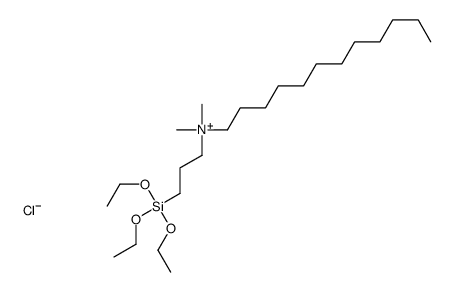 dodecyl-dimethyl-(3-triethoxysilylpropyl)azanium,chloride CAS:62077-89-8 第1张