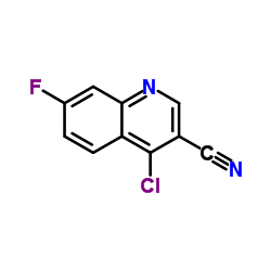 4-Chlor-7-fluorchinolin-3-carbonitril