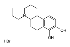 6-(Dipropylamino)-5,6,7,8-tetrahydro-1,2-naphthalenediol hydrobro mide (1:1)