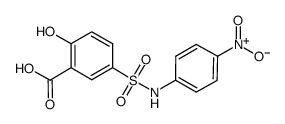 2-hydroxy-5-[(4-nitrophenyl)sulfamoyl]benzoic acid