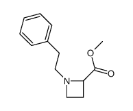 methyl 1-(2-phenylethyl)azetidine-2-carboxylate