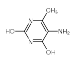 5-amino-2,4-dihydroxy-6-methylpyrimidine CAS:6270-46-8 第1张