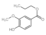 propyl 4-hydroxy-3-methoxybenzoate