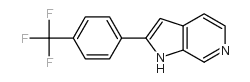 2-[4-(trifluoromethyl)phenyl]-1H-pyrrolo[2,3-c]pyridine CAS:627511-04-0 第1张