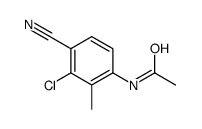 N-(3-chloro-4-cyano-2-methylphenyl)acetamide