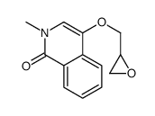 2-methyl-4-(oxiran-2-ylmethoxy)isoquinolin-1-one CAS:62775-08-0 第1张