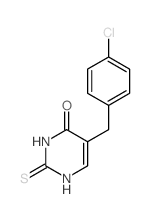 5-[(4-chlorophenyl)methyl]-2-sulfanylidene-1H-pyrimidin-4-one CAS:63204-27-3 第1张