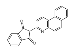 2-(2-Benzo[f]quinolyl)-1H-indene-1,3(2H)-dione