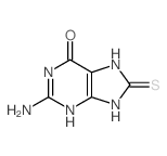 2-amino-8-sulfanylidene-7,9-dihydro-3H-purin-6-one