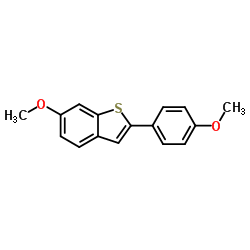 6-Methoxy-2-(4-methoxyphenyl) Benzo[b]thiophene CAS:63675-74-1 manufacturer price 第1张