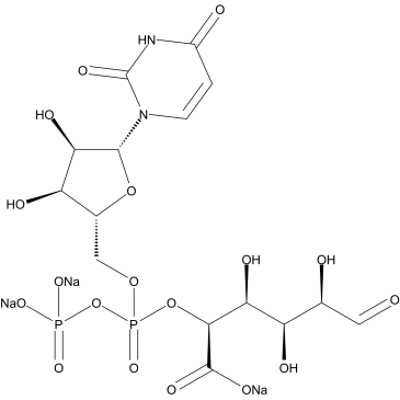 Uridine 5-Diphosphoglucuronic Acid TrisodiuM Salt (UDP-Glucuronic Acid ) Cas:63700-19-6 第1张