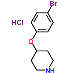 4-(4-Bromophenoxy)piperidine hydrochloride (1:1)