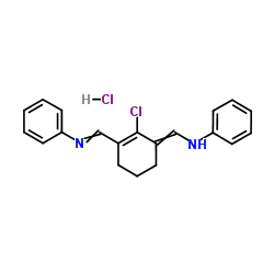 N-[(3-(Anilinomethylene)-2-chloro-1-cyclohexen-1-yl)methylene]aniline monohydrochloride