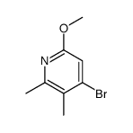 4-bromo-6-methoxy-2,3-dimethylpyridine