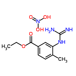 3-[(Aminoiminomethyl)amino]-4-methylbenzoic Acid Ethyl Ester Mononitrate Cas:641569-96-2 第1张