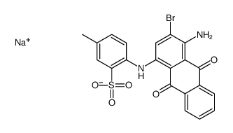 sodium,2-[(4-amino-3-bromo-9,10-dioxoanthracen-1-yl)amino]-5-methylbenzenesulfonate