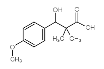 2,2-dimethyl-3-hydroxy-3-(p-methoxyphenyl)propionic acid