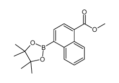 methyl 4-(4,4,5,5-tetramethyl-1,3,2-dioxaborolan-2-yl)naphthalene-1-carboxylate