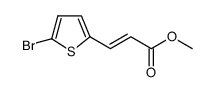 3-(5-Bromo-thiophen-2-yl)-acrylic acid methylester CAS:64389-22-6 第1张