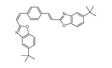 5-tert-butyl-2-[2-[4-[2-(5-tert-butyl-1,3-benzoxazol-2-yl)ethenyl]phenyl]ethenyl]-1,3-benzoxazole