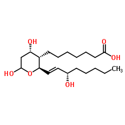 7-[(2R,3S,4S)-4,6-dihydroxy-2-[(3S)-3-hydroxyoct-1-enyl]oxan-3-yl]heptanoic acid