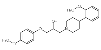 1-(4-methoxyphenoxy)-3-[4-(2-methoxyphenyl)piperidin-1-yl]propan-2-ol