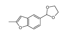 5-(1,3-dioxolan-2-yl)-2-methyl-1-benzofuran