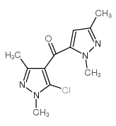 (5-chloro-1,3-dimethylpyrazol-4-yl)-(2,5-dimethylpyrazol-3-yl)methanone