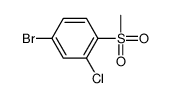 4-bromo-2-chloro-1-methylsulfonylbenzene CAS:648905-09-3 第1张