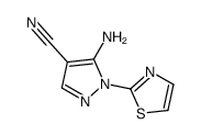 5-amino-1-(1,3-thiazol-2-yl)pyrazole-4-carbonitrile