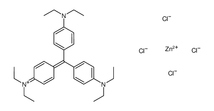 zinc,[4-[bis[4-(diethylamino)phenyl]methylidene]cyclohexa-2,5-dien-1-ylidene]-diethylazanium,tetrachloride