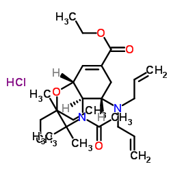 (3R,4R,5S)-4-N-Acetyl(1,1-dimethylethyl)amino-5-N,N-diallylamino-3-(1-ethylpropoxy)-1-cyclohexene-1-carboxylic Acid Ethyl Ester Monohydrochloride CAS:651324-08-2 manufacturer price 第1张