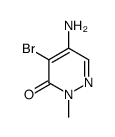 5-amino-4-bromo-2-methylpyridazin-3-one