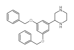 2-[3,5-bis(phenylmethoxy)phenyl]piperazine