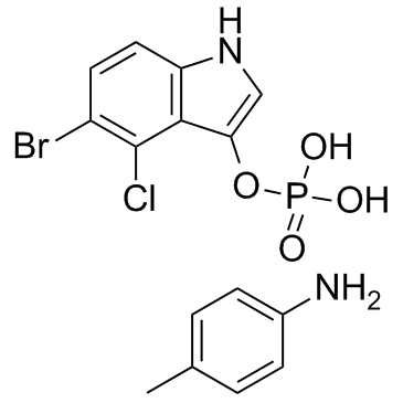 5-bromo-4-chloro-3-indolyl phosphate p-toluidine salt/bcip CAS:6578-06-9 manufacturer price 第1张