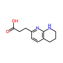 3-(5,6,7,8-tetrahydro-1,8-naphthyridin-2-yl)propanoic acid