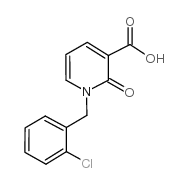 1-[(2-chlorophenyl)methyl]-2-oxopyridine-3-carboxylic acid