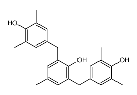 2,6-bis[(4-hydroxy-3,5-dimethylphenyl)methyl]-4-methylphenol