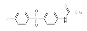 N-[4-(4-chlorophenyl)sulfonylphenyl]acetamide