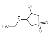 4-(ethylamino)-1,1-dioxothiolan-3-ol